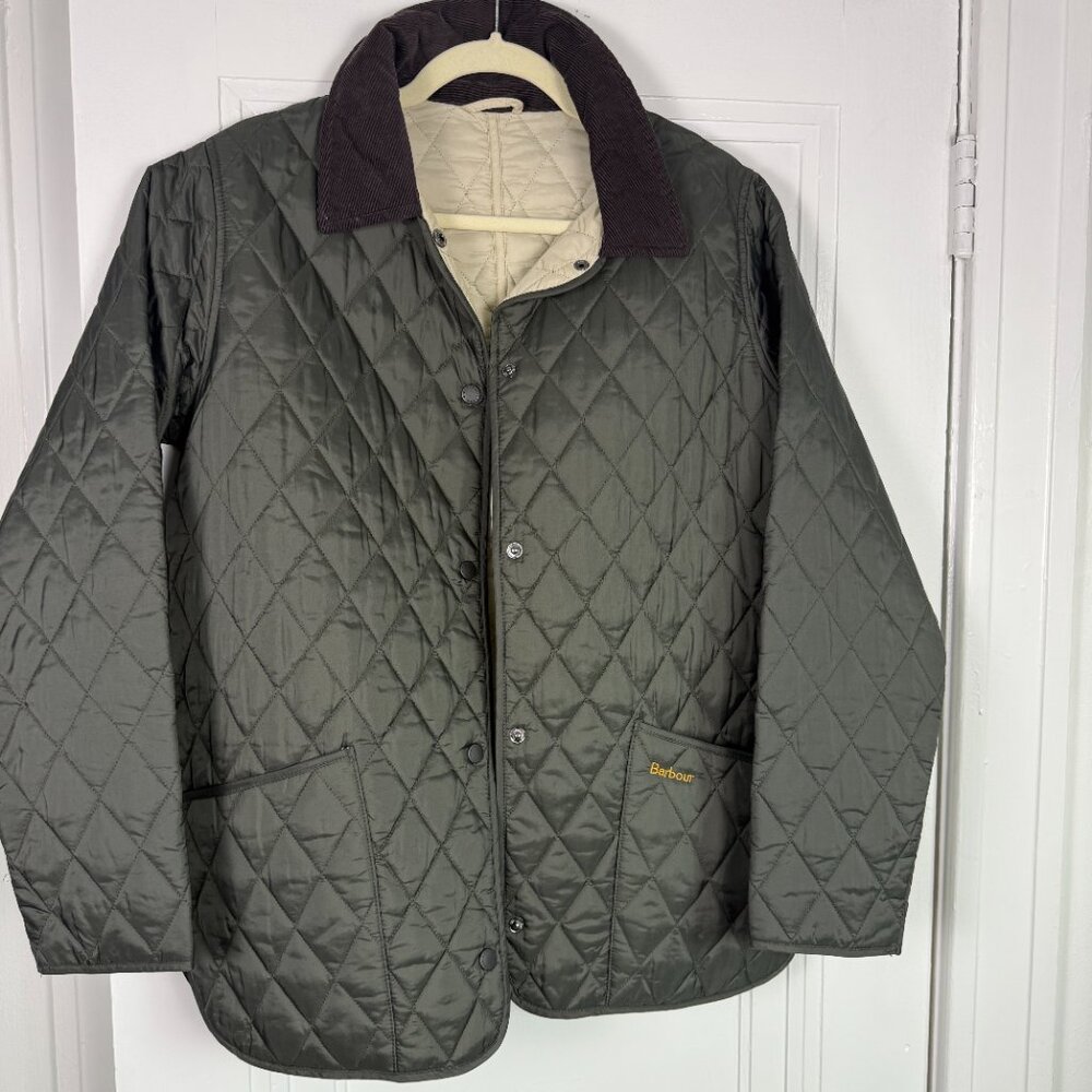 Barbour Quilted Jacket – Size US 10 (UK 14) - Picture 10 of 14